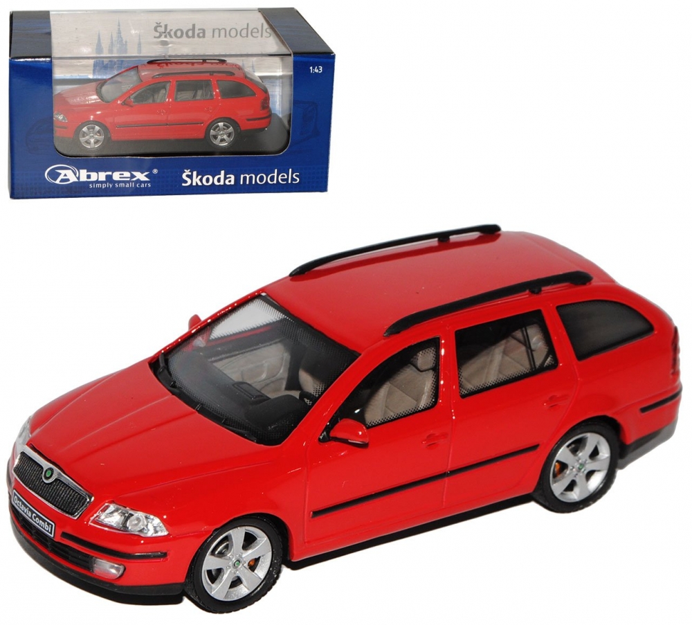 1:43 Skoda Octavia Combi 2004, Red Corrida Uni - 002B