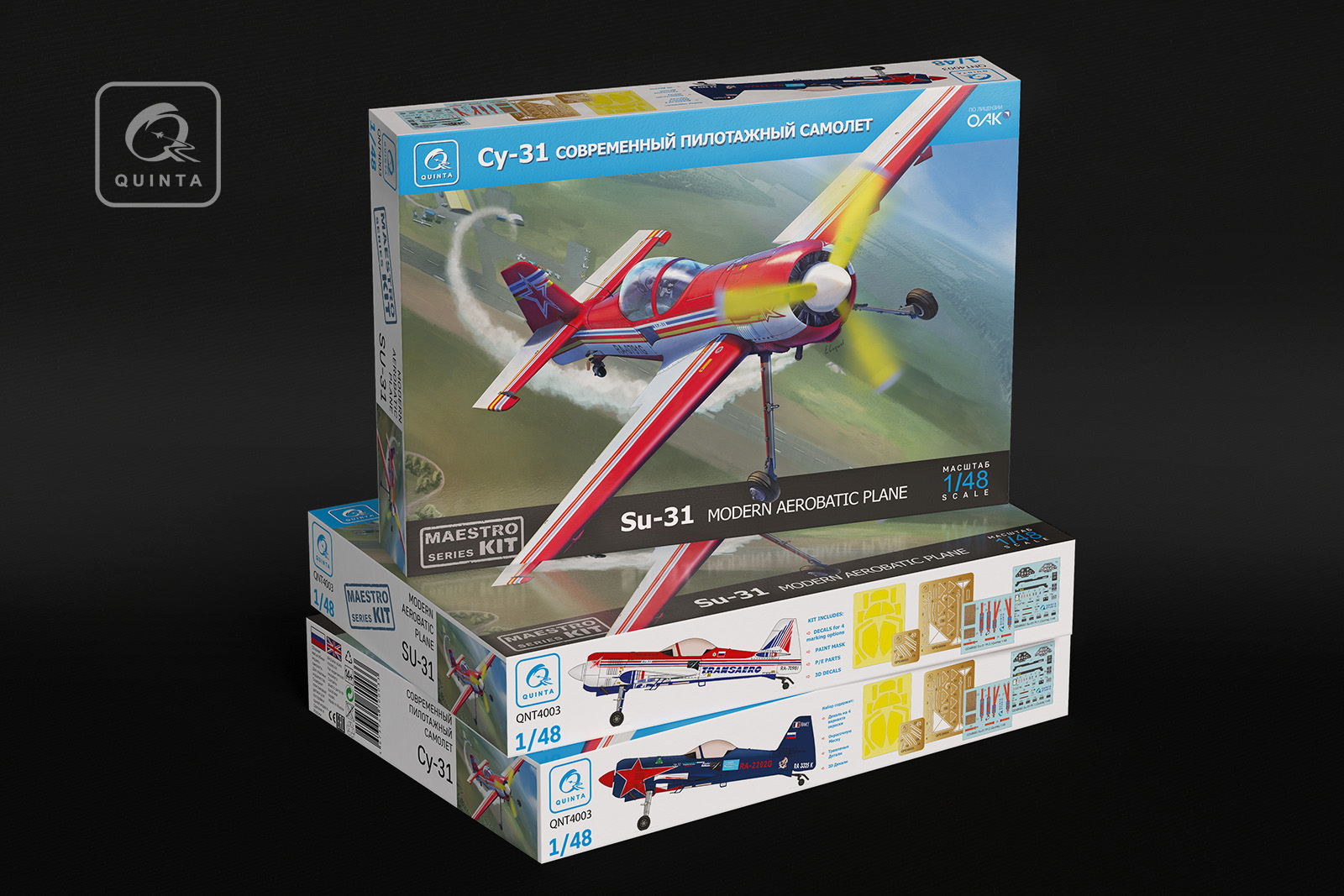 1:48 Сборная модель Су-31 (Quinta Models) - QNT4003