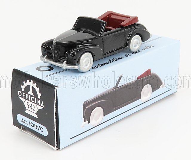 1:76 FIAT 1100b Cabriolet (1948), Black - ART1019C