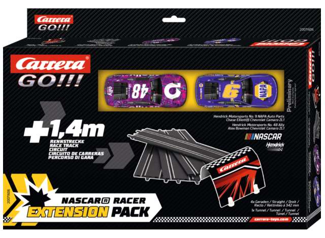 1:43 Набор расширения трассы «Extension Pack - Nascar Racer» для гоночных треков / Nascar racer extension pack - 20071606