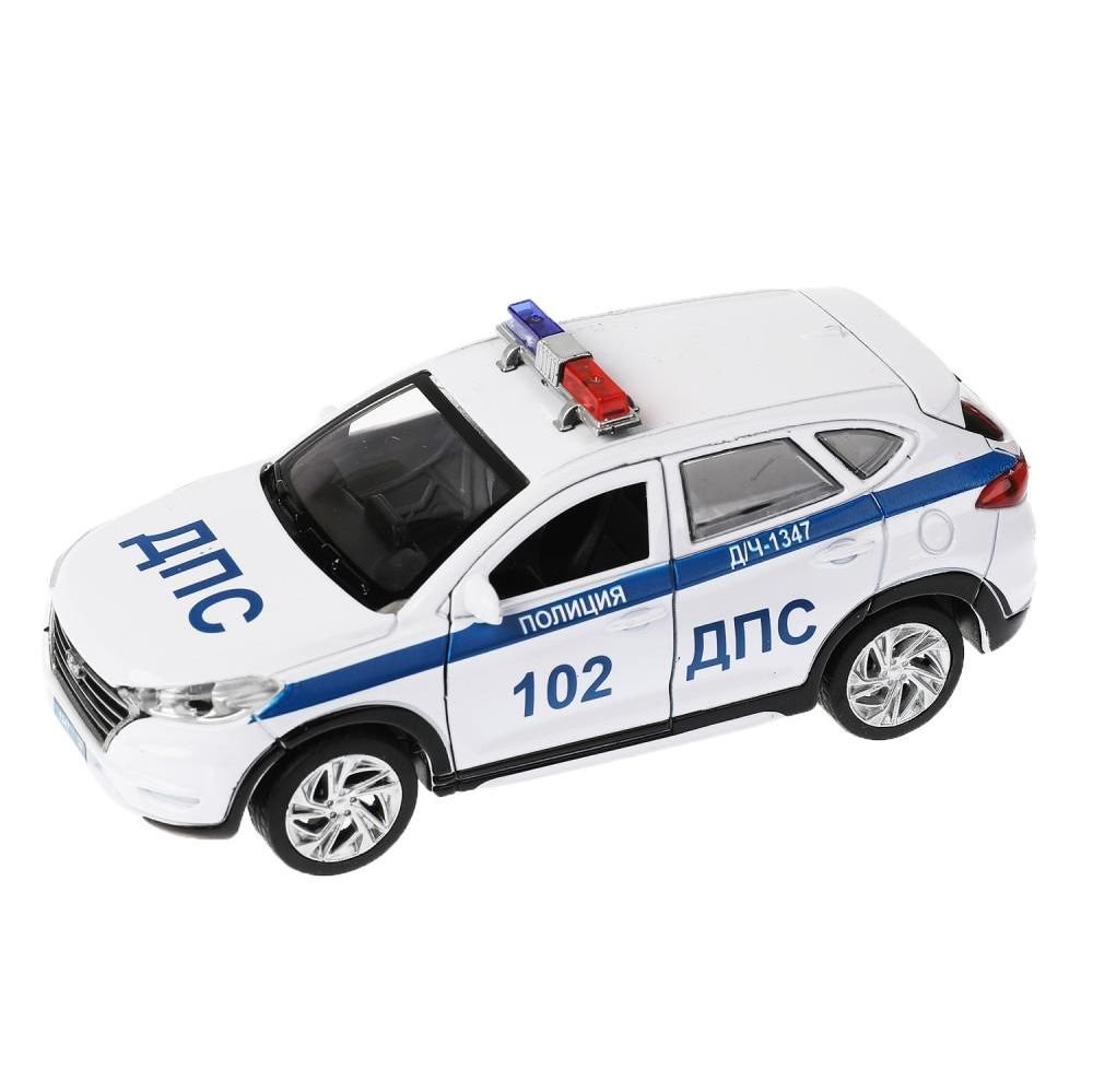 HYUNDAI Tucson Полиция, белый - TUCSON-12POL-WH