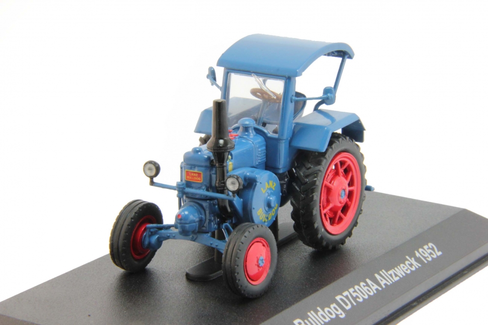 1:43 LANZ Bulldog D7506A Allzweck (1952), blue - G1627001