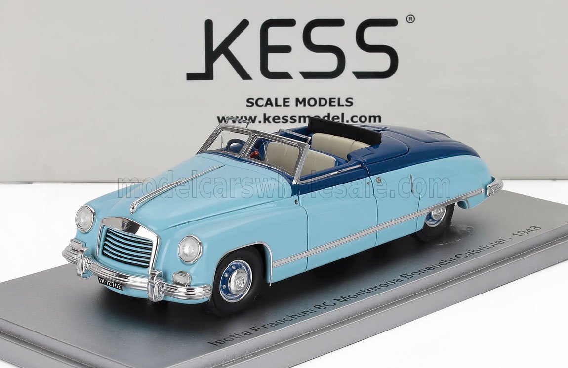 1:43 ISOTTA FRASCHINI 8c Monterosa Boneschi Cabriolet Open (1948), blue - KE43039032
