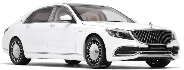 1:18 Mercedes-Benz S-Class Maybach - 2016 (black / silver) - ALM820111