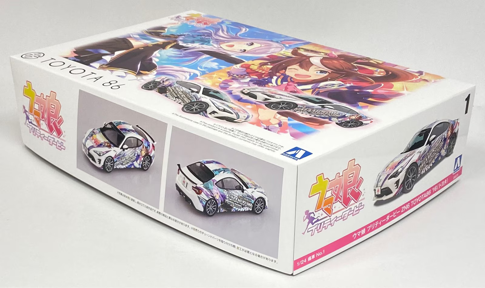 1:24 Сборная модель Toyota GT86 '16 Uma Musume Pretty Derby - 06875