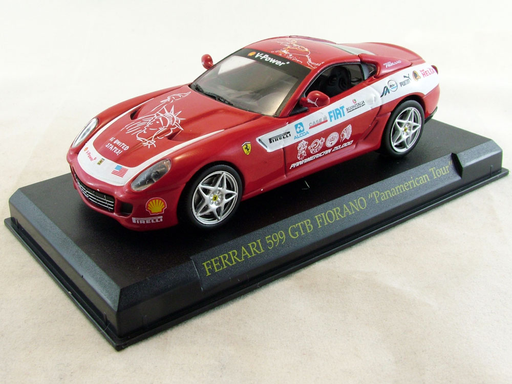 1:43 FERRARI F599GTB Panamerica 2006, Ferrari Collection 66, red - FC066