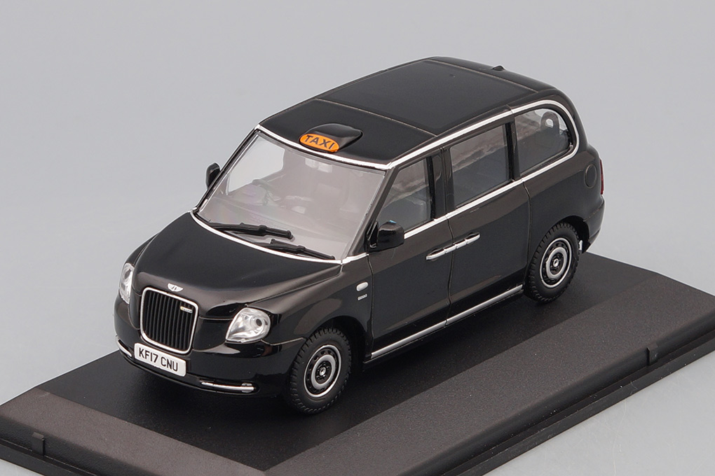 1:43 LEVC TX5 NEW LONDON Taxi 2017 Black - 43TX5001