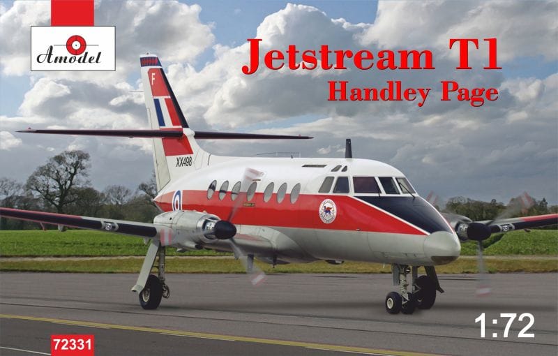 1:72 Сборная модель Британский пассажирский самолет Handley Page HP.137 Jetstream T1 - 72331