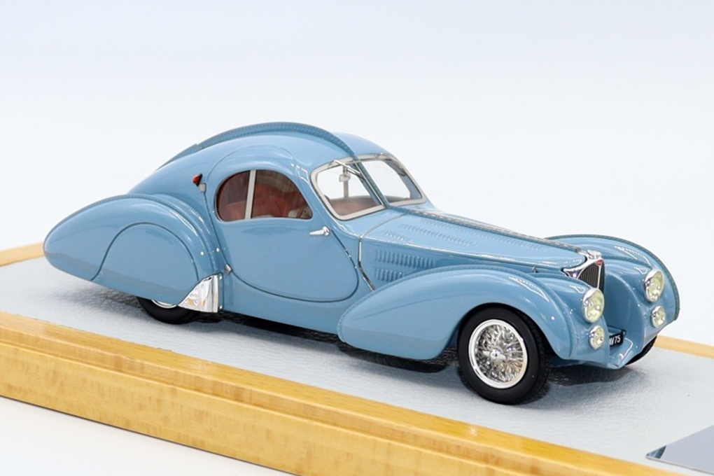 1:43 Bugatti 57S Atlantic 1936 sn57473  Current and 1955 Car, Grey - Chro66