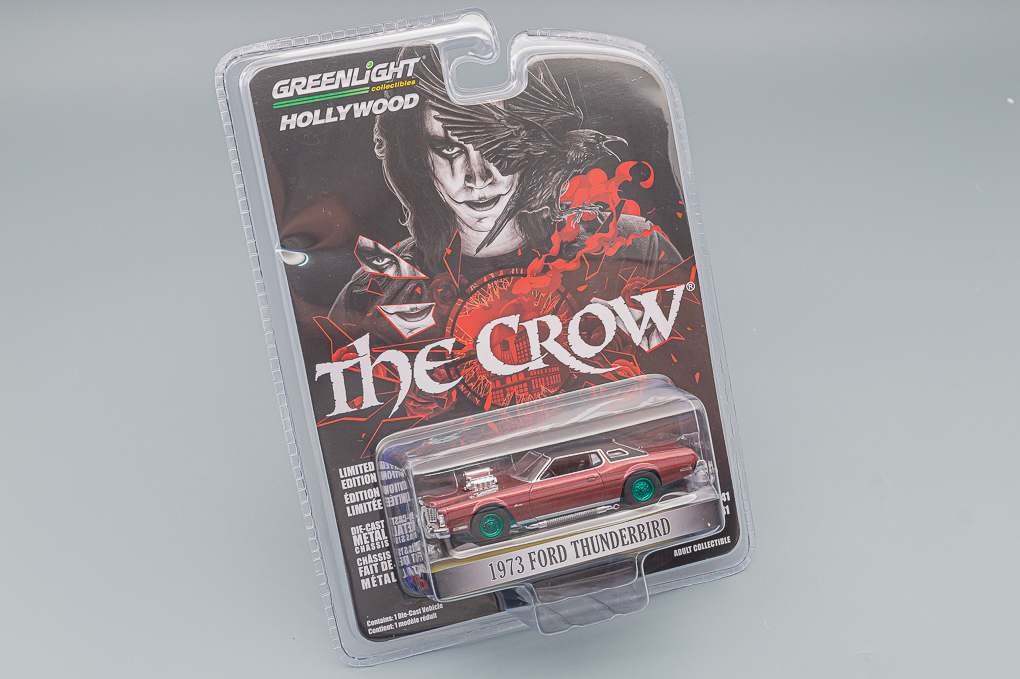 1:64 FORD Thunderbird Supercharger (1973) - The Crow, Red Black (Greenlight!!!) - 62020DG
