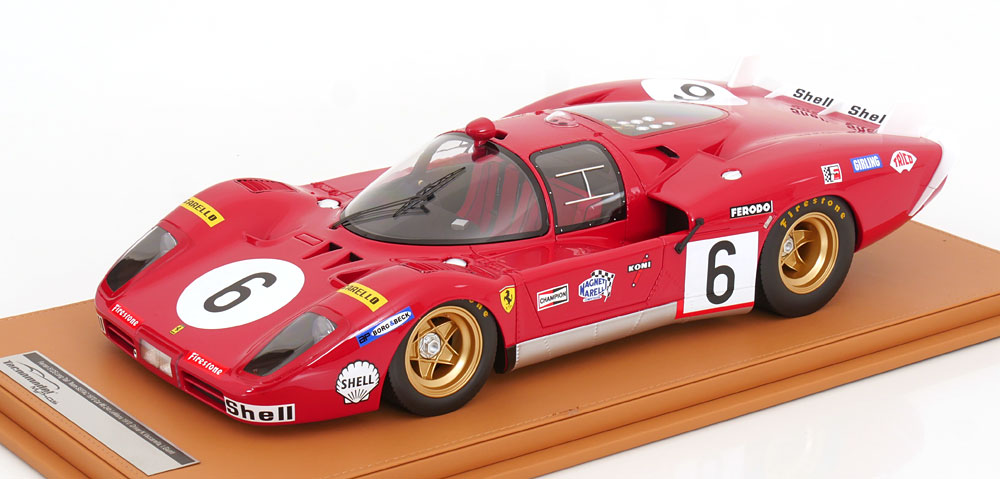 1:12 FERRARI 512S Long Tail №6  24h Le Mans, Vaccarella/Giunti (1970) - TM12-02B