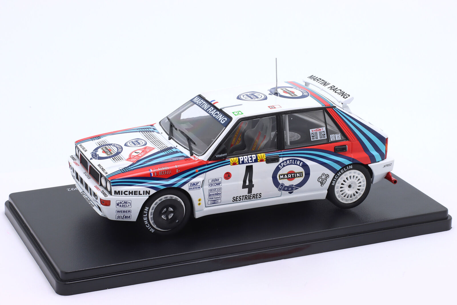 1:24 LANCIA Delta HF Integrale Evo #4 'Martini Racing' Auriol/Occelli Winner Rally Monte Carlo (1992) - 24WRC531