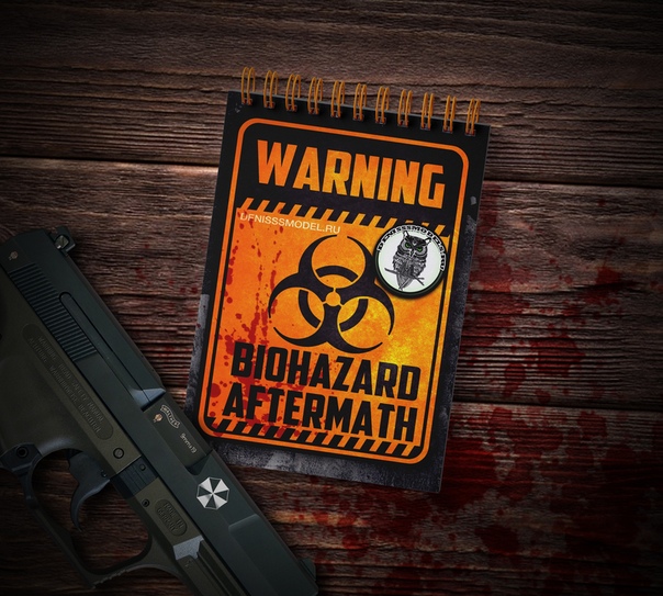 1:35 Набор дополнений - Плакаты и баннеры biohazard aftermath - DM-5.2