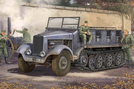 1:35 Сборная модель Тягач  Sd.Kfz. 6 Pioneer - 05530