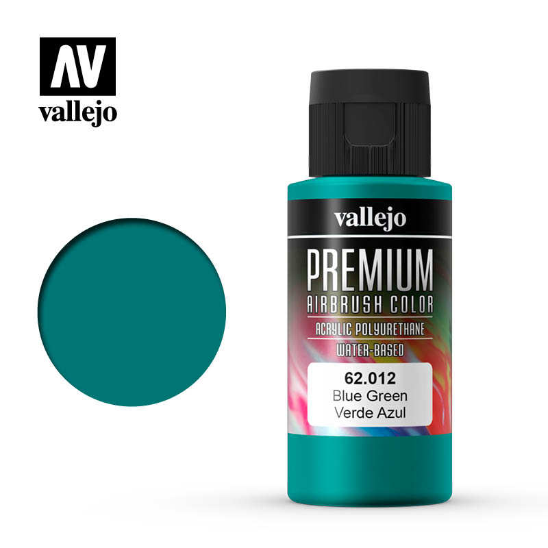 Краска акрил-уретановая Premium Color Сине - Зеленый/Blue Green - 62012