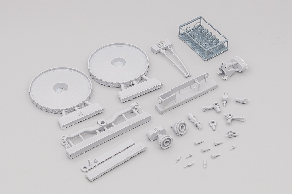 1:35 Сборная модель Передок  1й серии к орудию Б-4 - SPM35081