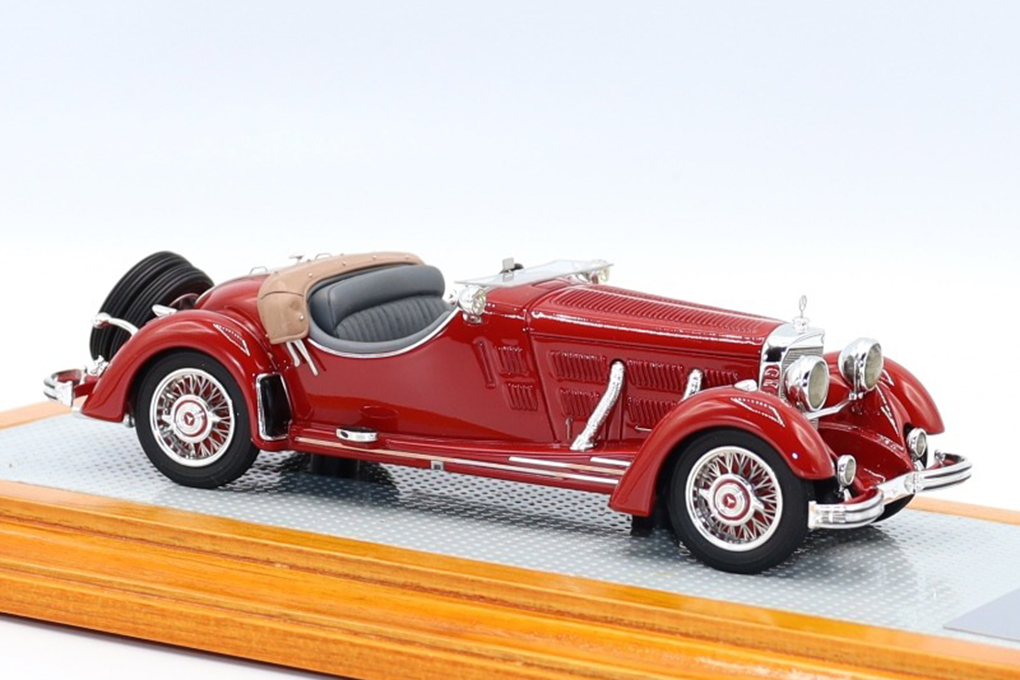 1:43 Mercedes-Benz 500K Russian Roadster 1934 Sindelfingen sn105351 Original Car, Red - IL43134