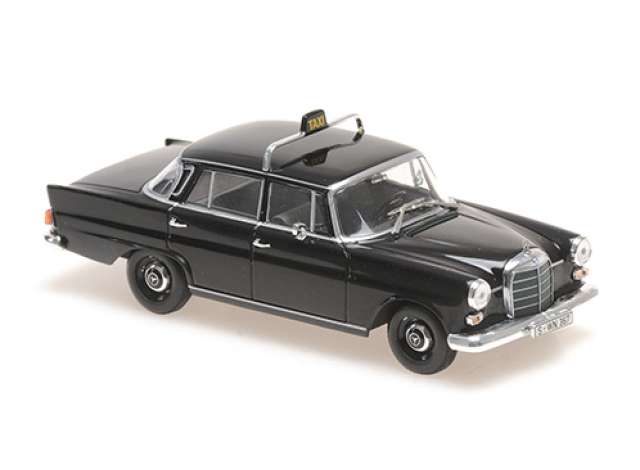 1:43 MERCEDES-BENZ 200 (W110) *Taxi* (1965), black - 940037295