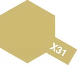 X-31 Titanium Gold (краска эмалевая, титан золотистый глянцевый), 10мл. - 80031