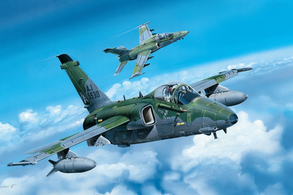 1:48 Сборная модель A-1A Ground Attack Aircraft - 81742