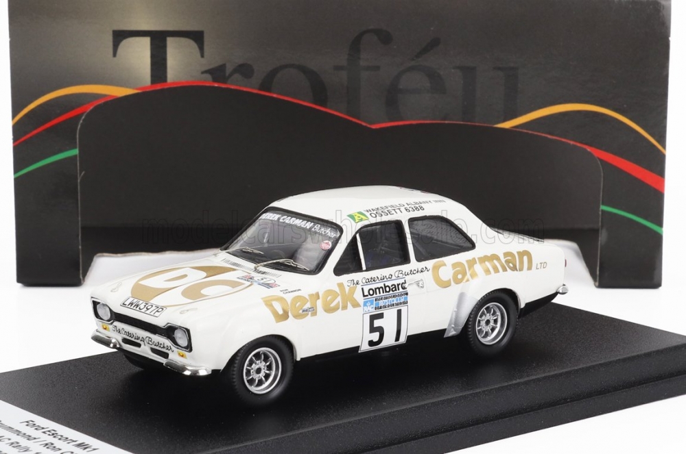 1:43 FORD Escort Mki №5 Rally Rac Lombard (1975) T.Drummond - R.Channon, White - FRRUK94