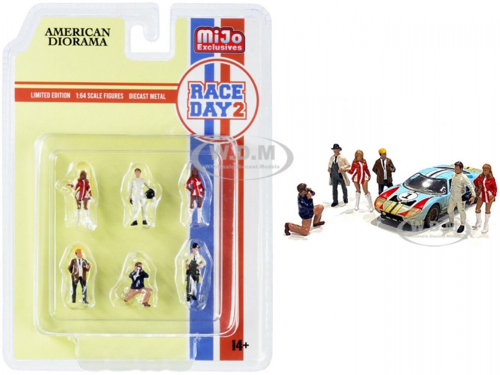 1:64 Figure Set - Race Day 2 - 76472