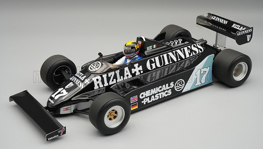 1:18 MARCH F1 811 №17 German GP (with pilot figure) Derek Daly (1981) - TMD18-440B