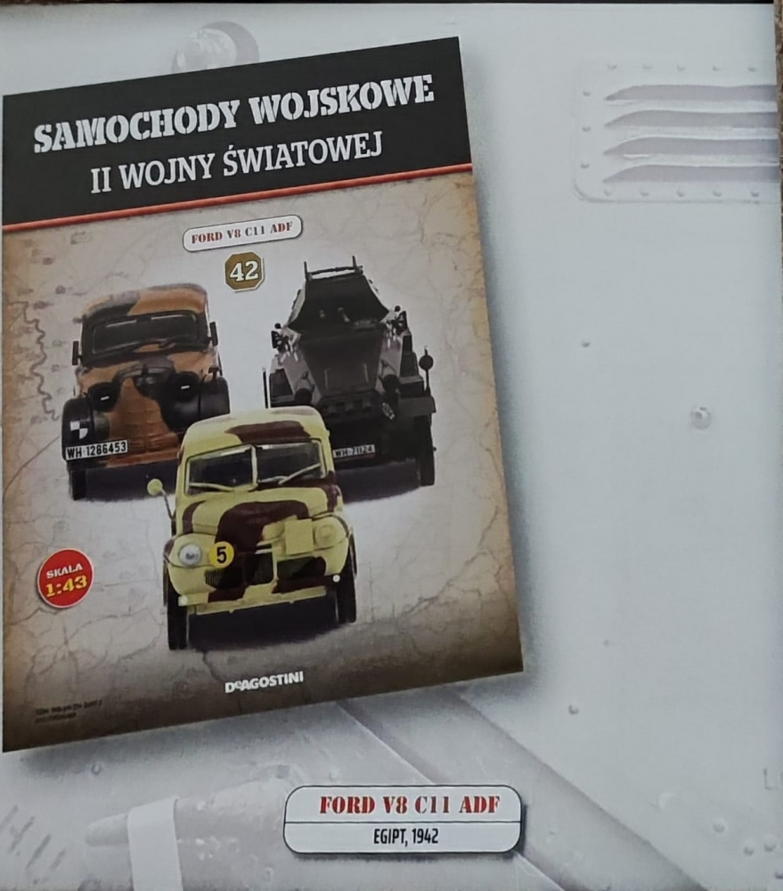 1:43 FORD V8 C11 ADF из серии Samochody Wojskowe Ii Wojny Światowej - SW041