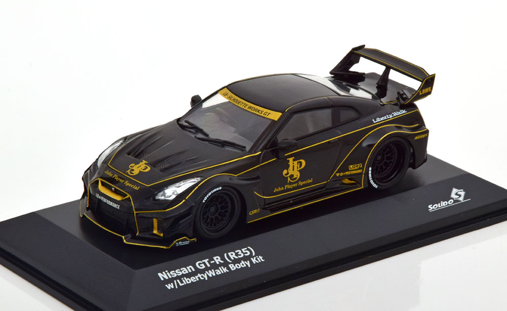 1:43 NISSAN GT-R (R35) Liberty Walk Body Kit, JPS - S4311201