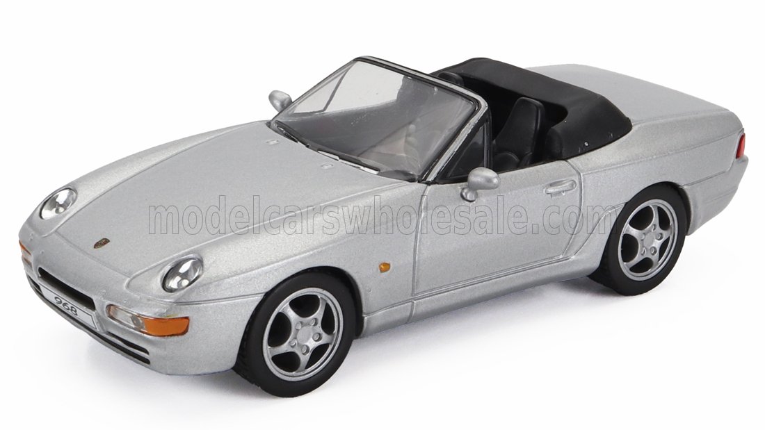 1:43 PORSCHE 968 Spider Cabriolet (1993), Silver - ABPOR047-947