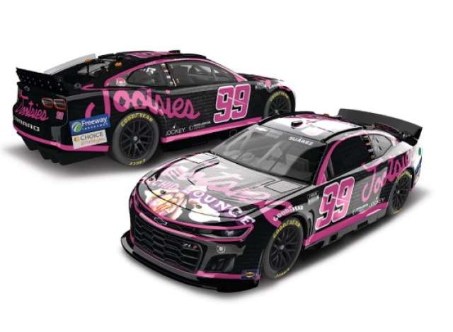 1:64 Chevrolet Camaro #99 Daniel Suarez *Tootsies*, pink 2024 - C992465TOPDZ