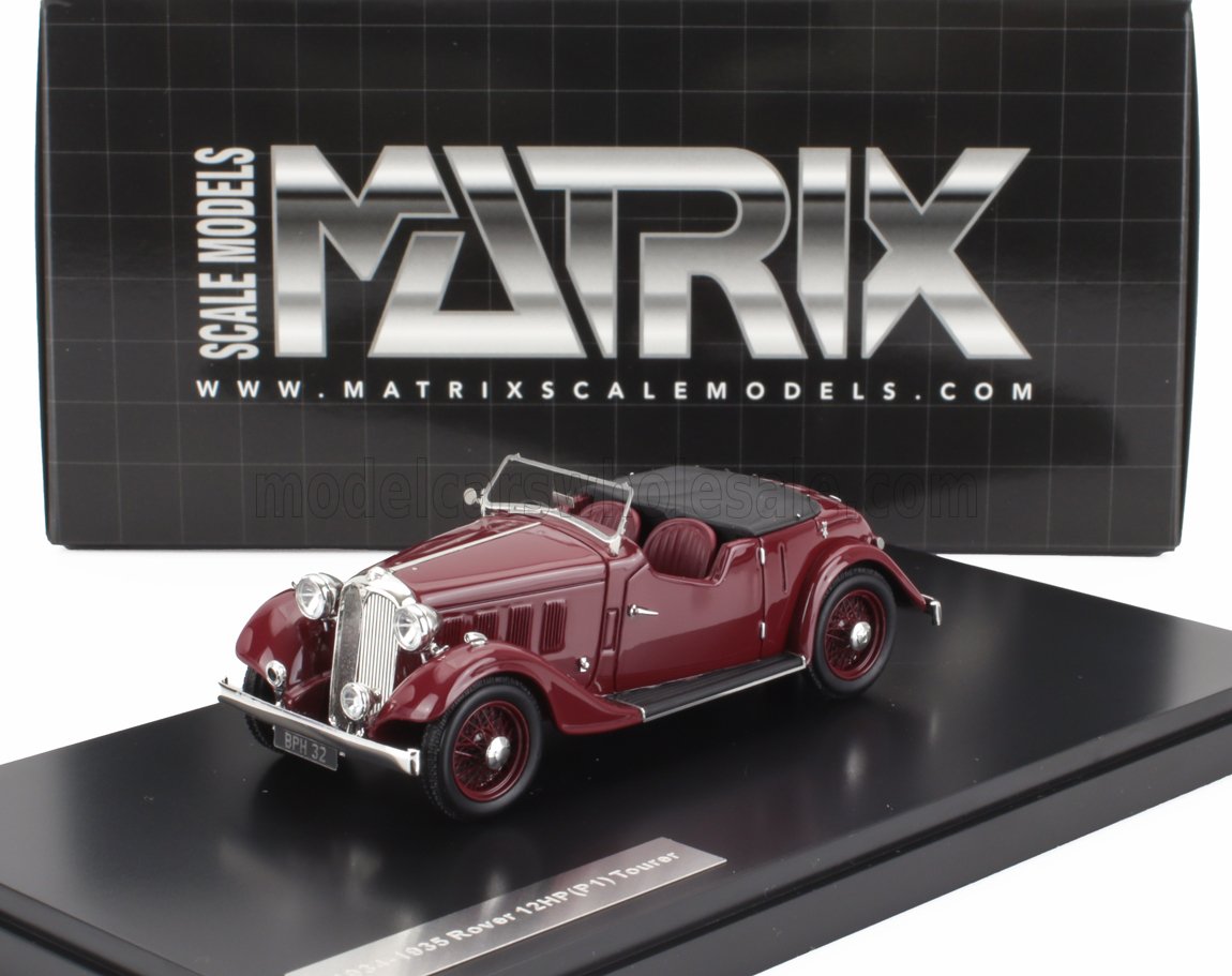 1:43 ROVER 12hp (p1) Tourer Cabriolet Open (1934), Bordeaux - MX41706-132