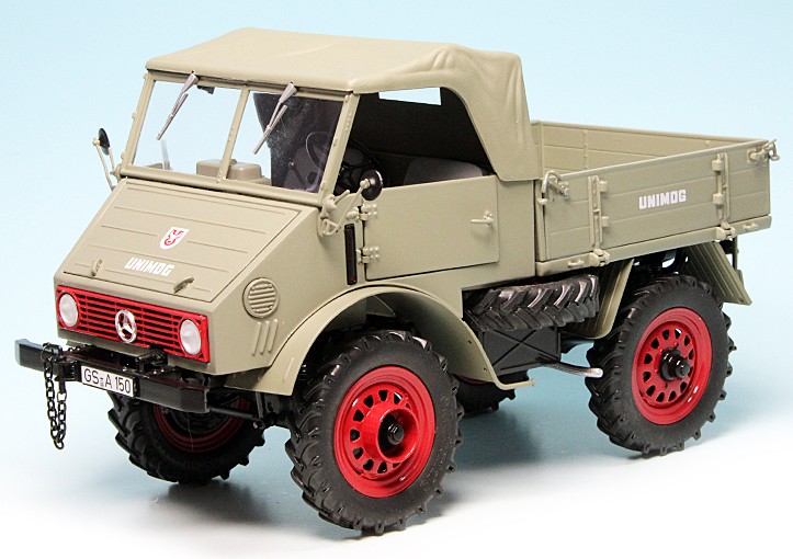 1:18 MERCEDES-BENZ Unimog 401 Truck (1953), Light Brown - 450061500