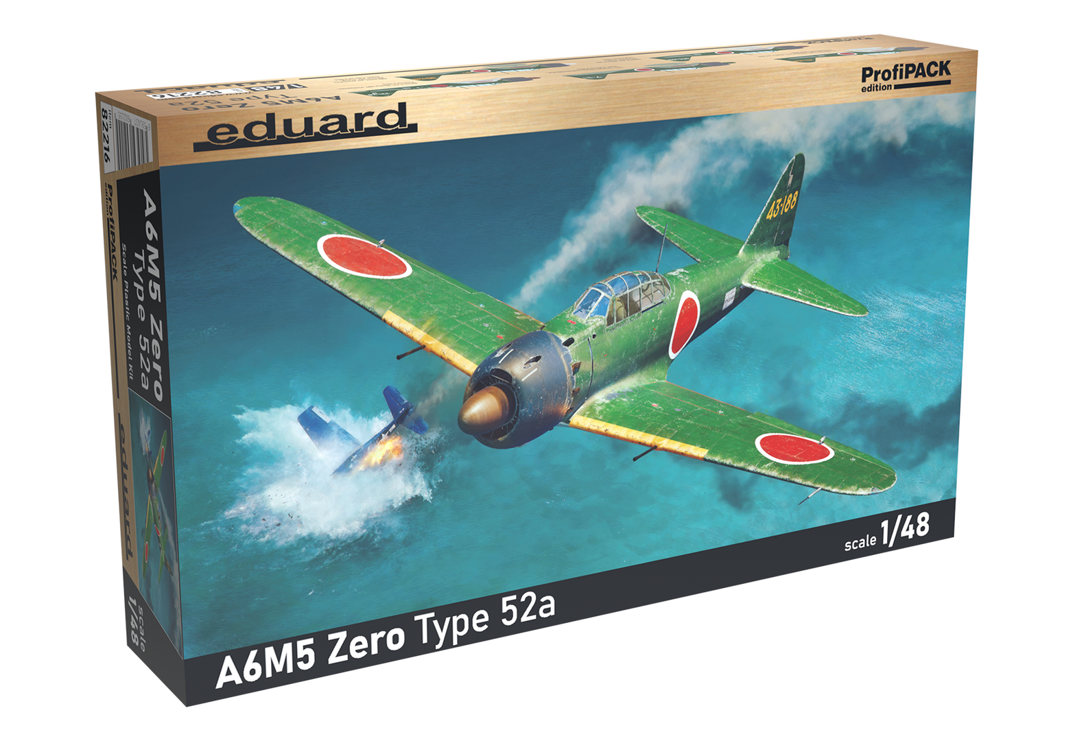 1:48 Сборная модель Mitsubishi A6M5 Zero Type 52a ProfiPACK Edition - 82216