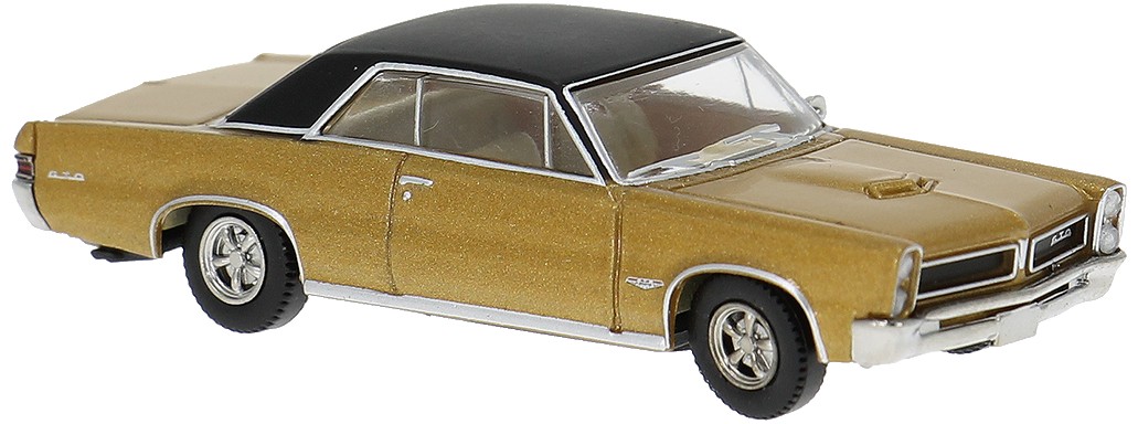 1:87 PONTIAC GTO Coupe (1965), gold / black - 18104