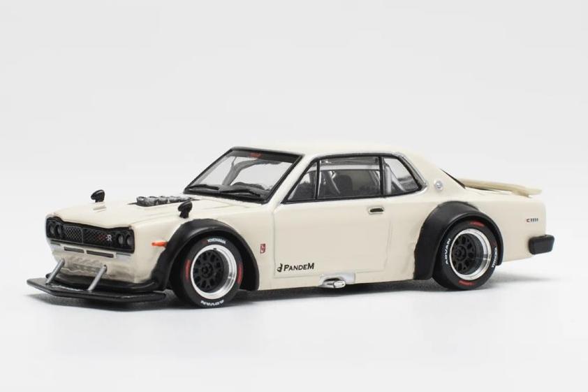 1:64 NISSAN Skyline GT-R V8 Drift, beige - PR64-113