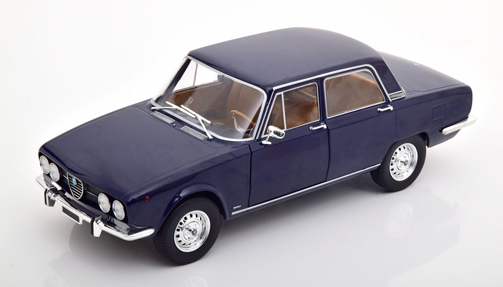 1:18 ALFA ROMEO 2000 Berlina (1971), dunkelblau - MITICA200004-D