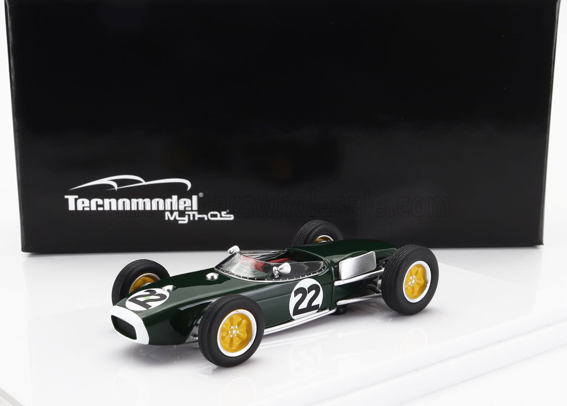 1:43 LOTUS F1 18 №22 French Gp R.Flockhart (1960) , green - TM43-15B