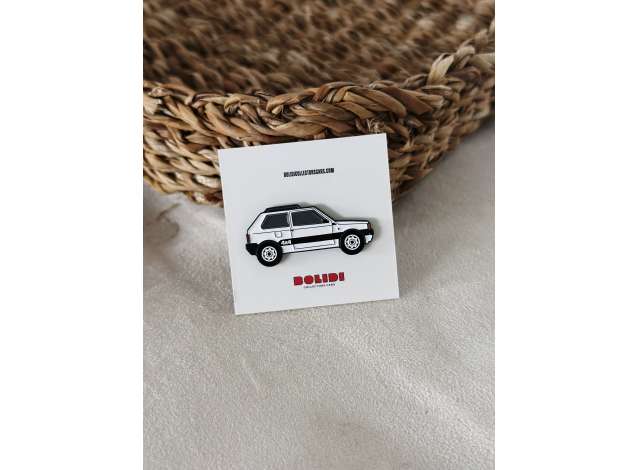 1:0 Значок Pin Fiat Panda 4x4, white - ENPN001