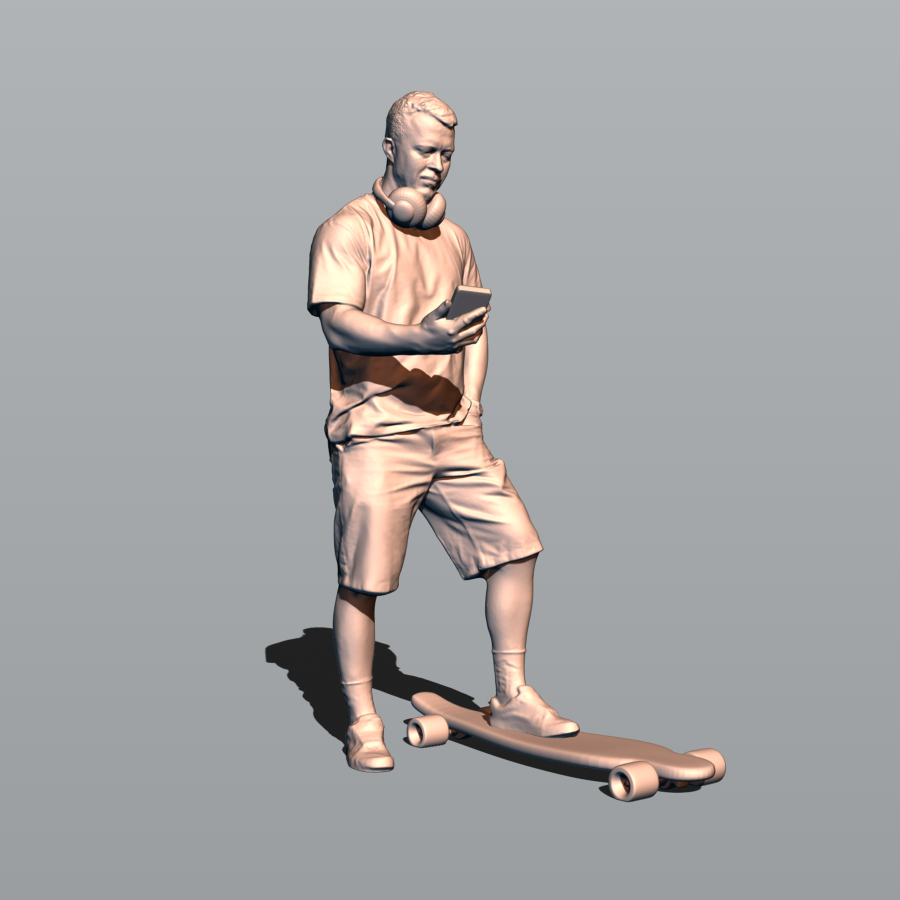 1:24 Фигура Пал Викторович (масштаб 1:24, окрашенная) - MPF24-896okr