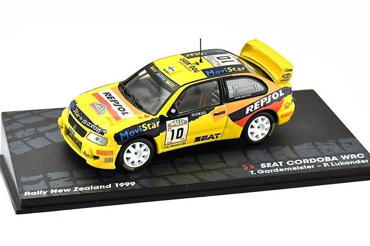1:43 SEAT Cordoba WRC Rally New Zealand (1999) T.Gardemeister-P.Lukander - AAITR024