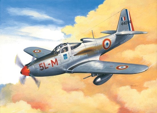 1:72 Сборная модель Истребитель P-63С Кингкобра - 72141
