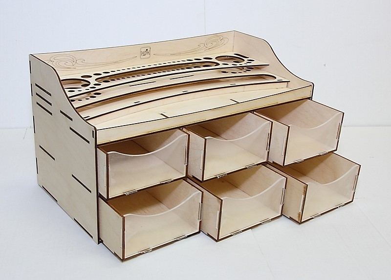 Рабочая станция №2 c шестью ящиками. WorkStation №2 - WIM-WS-002