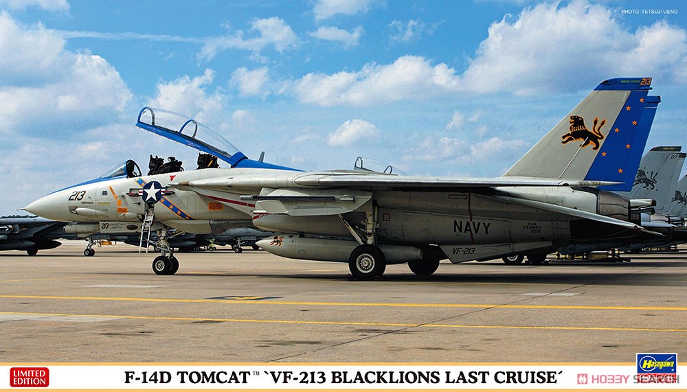 1:72 Сборная модельСамолет F-14D 'VF-213 BLACKLIONS - 02406