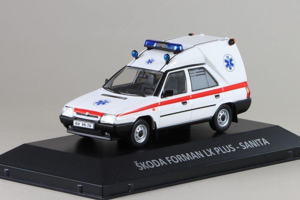 1:43 SKODA Forman LX Plus Скорая помощь (1993) - DEKALEJDOSKOP132