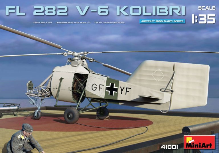 1:35 Сборная модель Вертолёт  FL 282 V-6 KOLIBRI - 41001