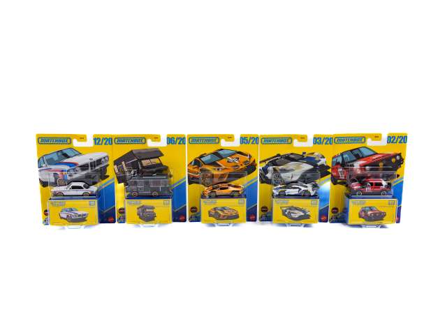 1:64 Matchbox Basic, ассортимент 966E, 8 моделей - GBJ48-966E~8