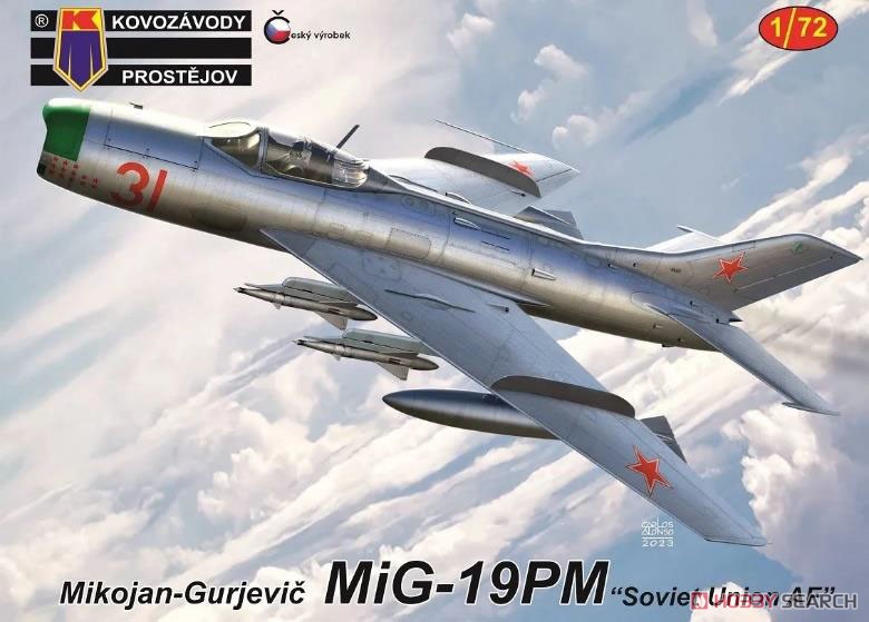 1:72 Сборная модель MiG-19PM 'Soviet Union AF' - KPM0411