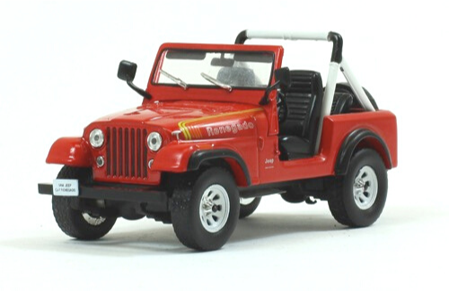 1:43 JEEP CJ-7 Renegado 1983, red - GRAU004