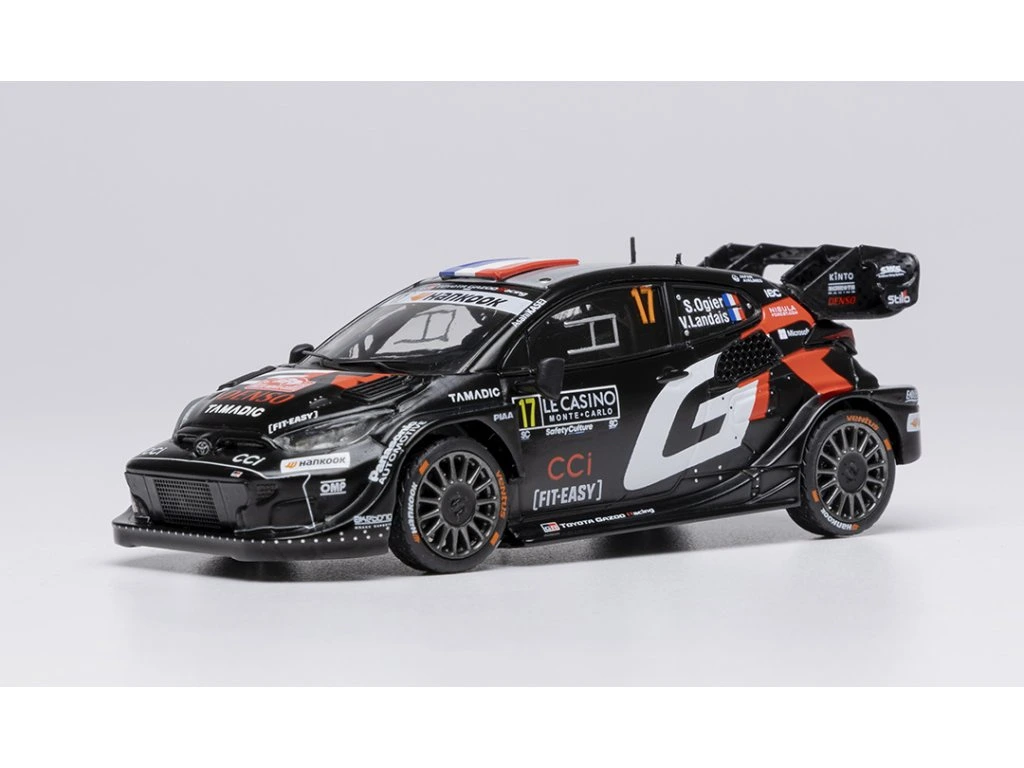 1:43 TOYOTA GR Yaris Rally1 №17 WRC Rally Monte Carlo Ogier/Landais (2025) - RAM972A